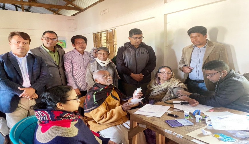 কমলগঞ্জে ১ হাজার রোগীকে বিনামূল্যে চক্ষু চিকিৎসা