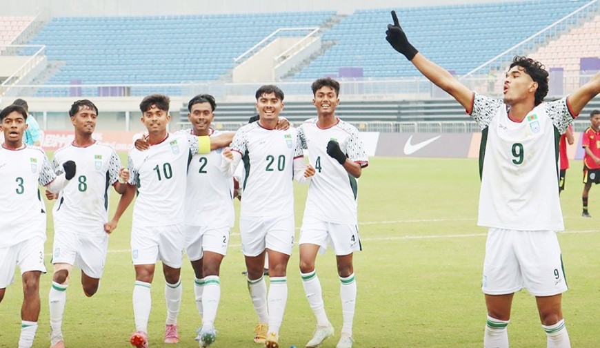 পূর্ব তিমুরকে উড়িয়ে দিলো বাংলাদেশ