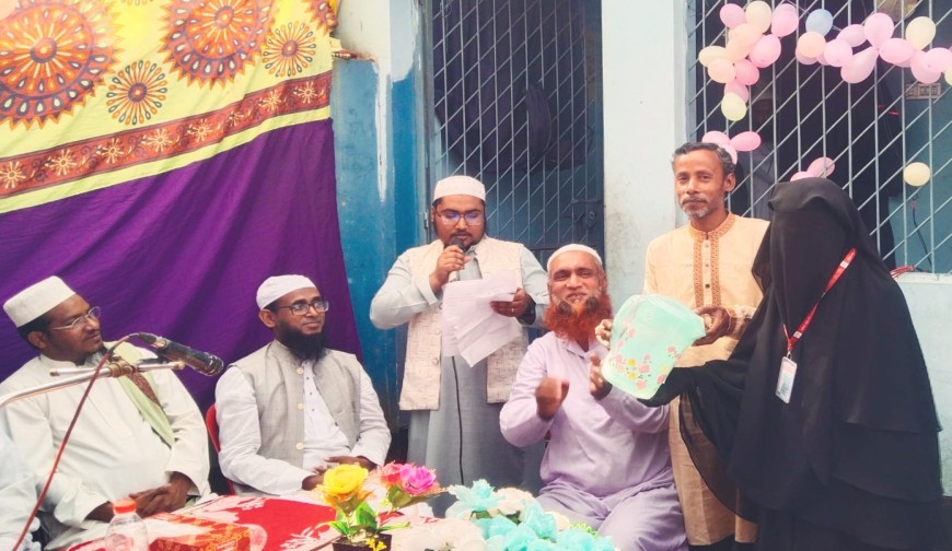 হামিউস সুন্নাহ আমেনা খাতুন মহিলা মাদ্রাসায় অভিভাবক সমাবেশ