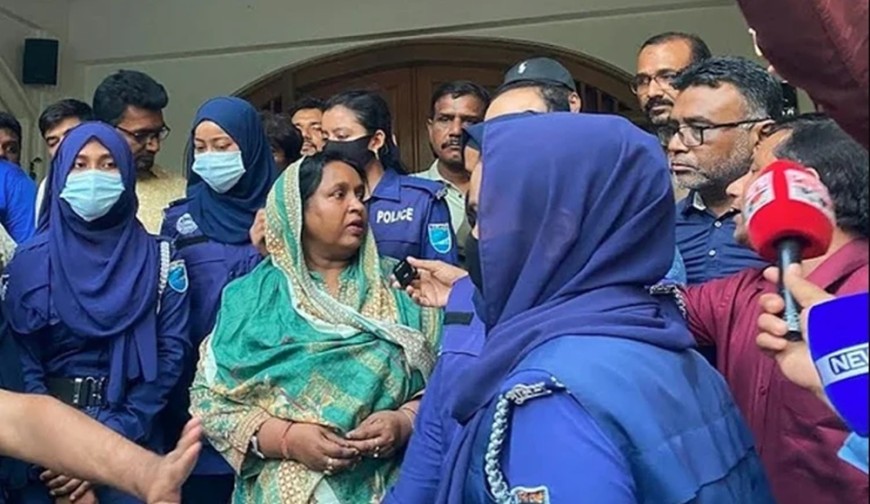 হত্যা মামলায় কারাগারে পাঠানো হলো আইভীকে