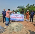 চরফ্যাশনে নিষেধাজ্ঞা অমান্য করায় দুই জেলের কারাদণ্ড, ১৮ হাজার মিটার জাল জব্দ