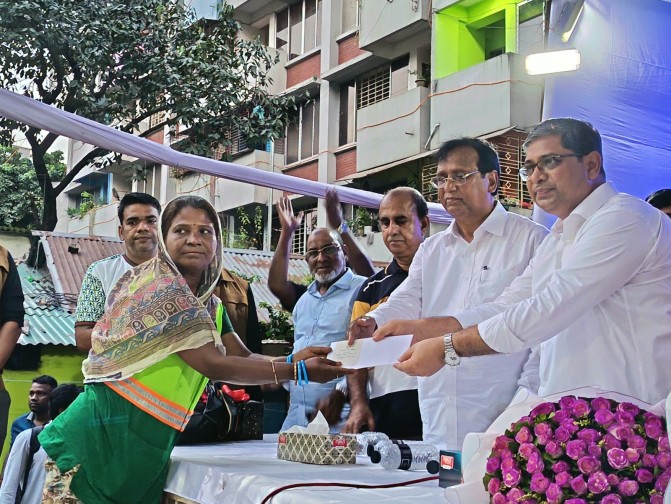 পরিচ্ছন্নতাকর্মীদের জীবনমান উন্নয়ন ও বাসস্থান নিশ্চিতে কাজ করছে সরকার: প্রতিমন্ত্রী