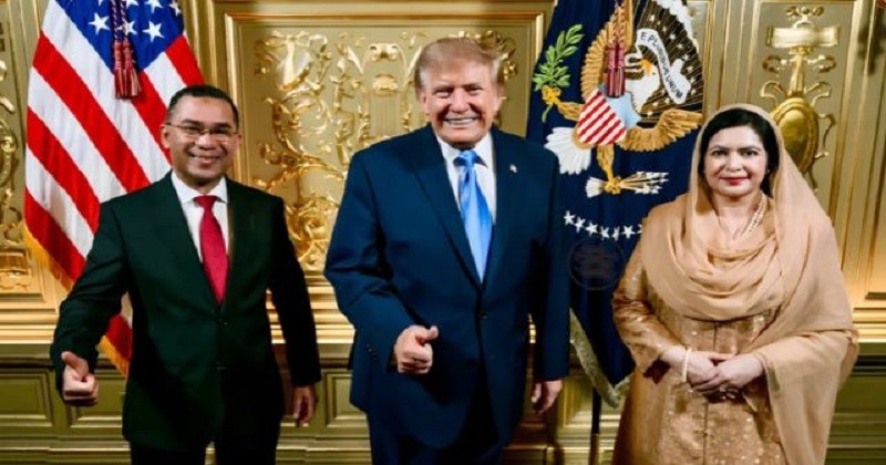 ট্রাম্পের সঙ্গে প্রধানমন্ত্রী-স্ত্রীর ছবি প্রকাশ