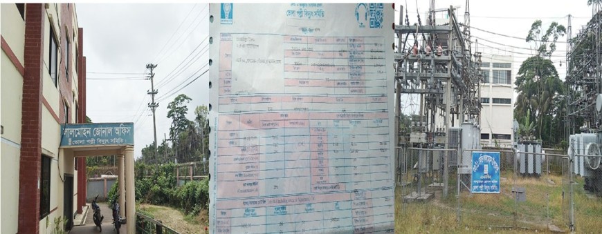 লালমোহনে পল্লী বিদ্যুতের ভুতুড়ে বিল!