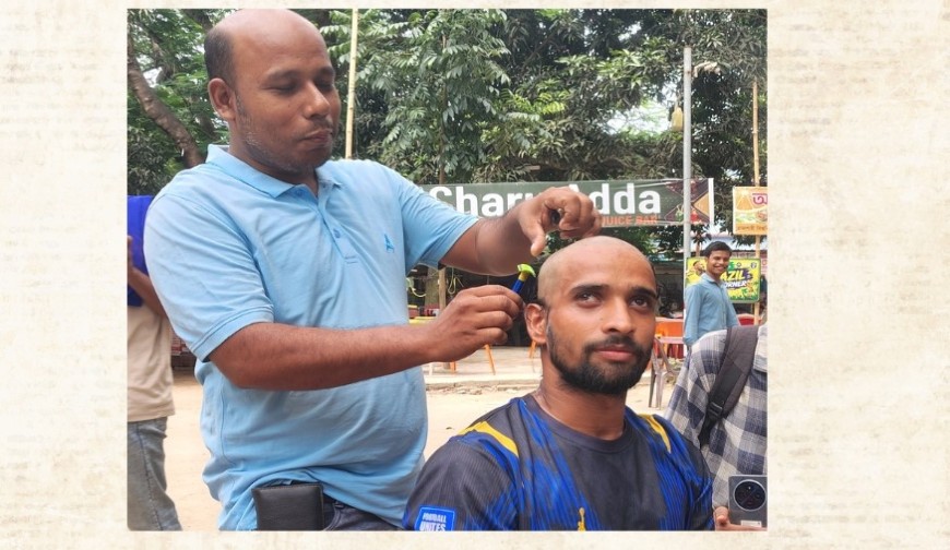 অস্ট্রিয়ার বিপক্ষে আর্জেন্টিনার জয়ে মাথা ন্যাড়া করলেন রাবির ব্রাজিল ভক্ত
