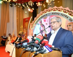 রথযাত্রা মহোৎসবের উদ্বোধন: সম্প্রীতি ও ঐক্যের আহ্বান স্থানীয় সরকার মন্ত্রীর