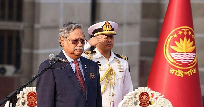 যে কারণে পদত্যাগ করলেন রাষ্ট্রপতি মো. সাহাবুদ্দিন
