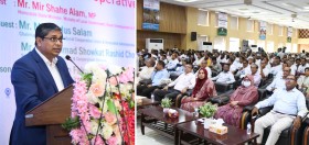 সমবায়ীদের উৎপাদিত পণ্য রপ্তানির উদ্যোগ নেওয়ার আহবান স্থানীয় সরকার প্রতিমন্ত্রীর