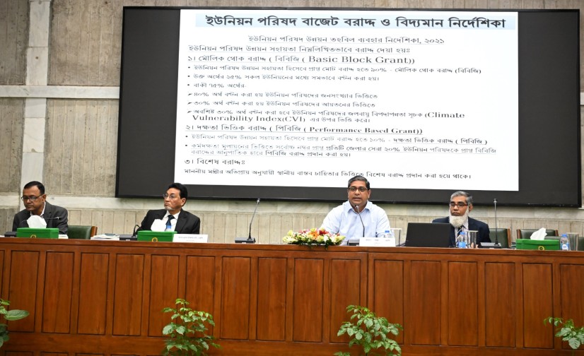 জাতীয় সংসদে বাজেট ডিব্রিফিং পরিচালনা করলেন স্থানীয় সরকার প্রতিমন্ত্রী