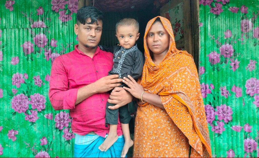 লালমোহনে হার্টের রোগে আক্রান্ত শিশু শাকিবকে বাঁচাতে বাবা মায়ের আকুতি