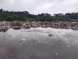 হেলিপ্যাডেই এখন লালমোহন পৌরসভার ময়লার ভাগাড়