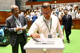 রাষ্ট্রপতি নির্বাচনে ভোট দিলেন প্রধানমন্ত্রী তারেক রহমান