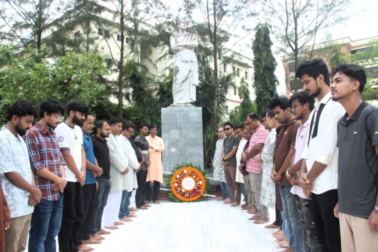 নজরুলের স্মৃতিতে শ্রদ্ধা-ভালোবাসায় মুখর ত্রিশাল